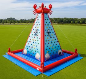 T11-4557 Crab Theme Inflatable Climbing Wall