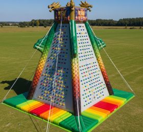 T11-4571 Dragon Theme Inflatable Climbing Wall