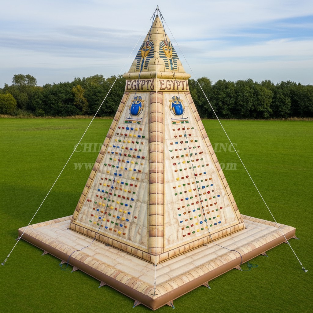 T11-4582 Egypt Theme Inflatable Climbing Wall