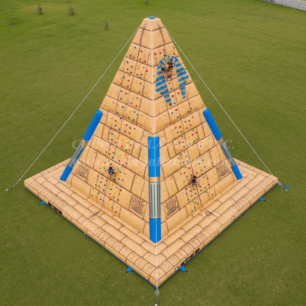 T11-4583 Egypt Theme Inflatable Climbing Wall