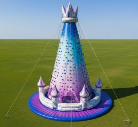 T11-4589 Fairy Tale Theme Inflatable Climbing Wall