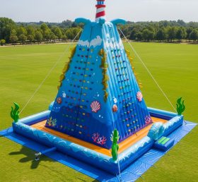 T11-4643 Ocean Theme Inflatable Theme Inflatable Climbing Wall