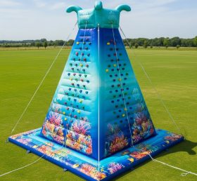 T11-4645 Ocean Theme Inflatable Theme Inflatable Climbing Wall