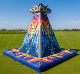 T11-4647 Owl Theme Inflatable Climbing Wall