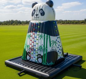 T11-4651 Panda Theme Inflatable Climbing Wall