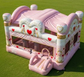 T2-8666 Weddings Theme Inflatable Bouncer