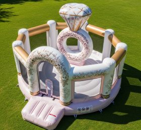 T2-8674 Weddings Theme Inflatable Bouncer