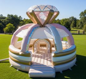 T2-8676 Weddings Theme Inflatable Bouncer