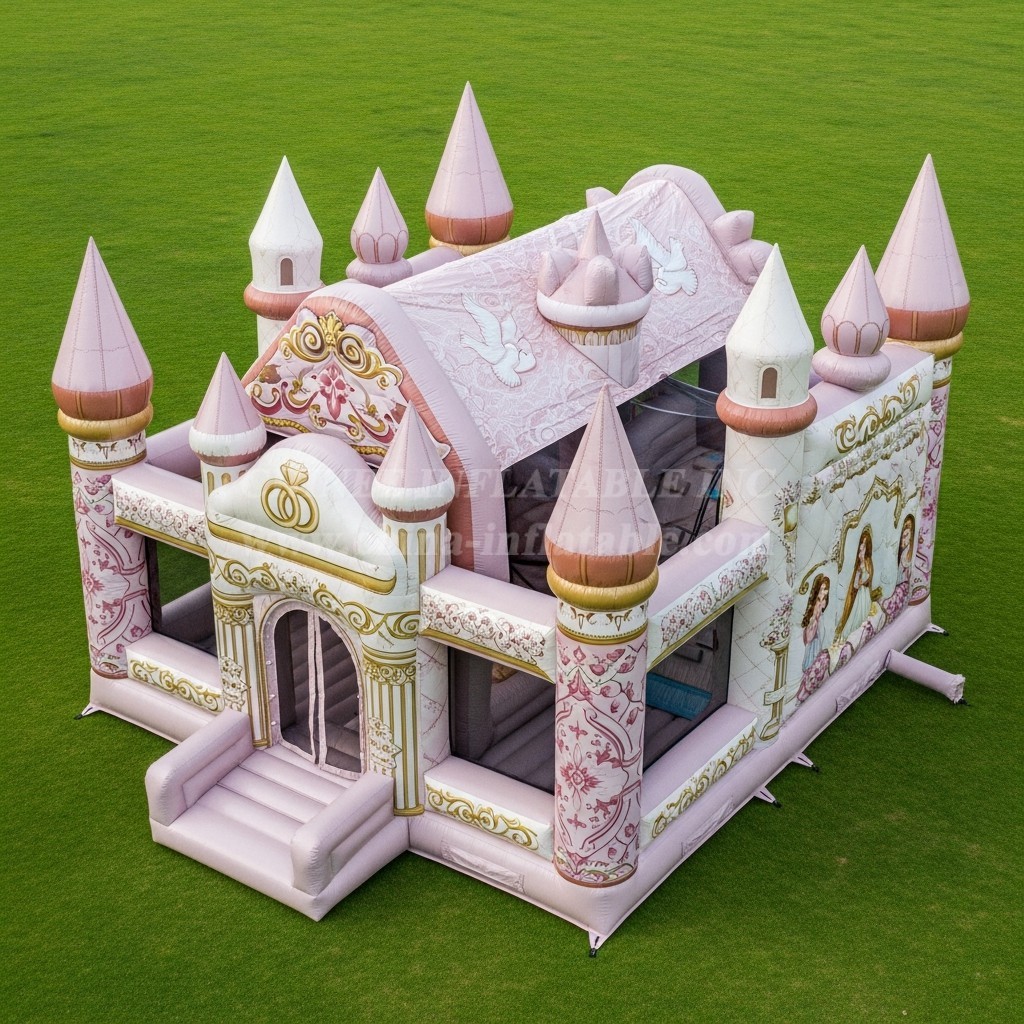 T2-8690 Weddings Theme Inflatable Castles