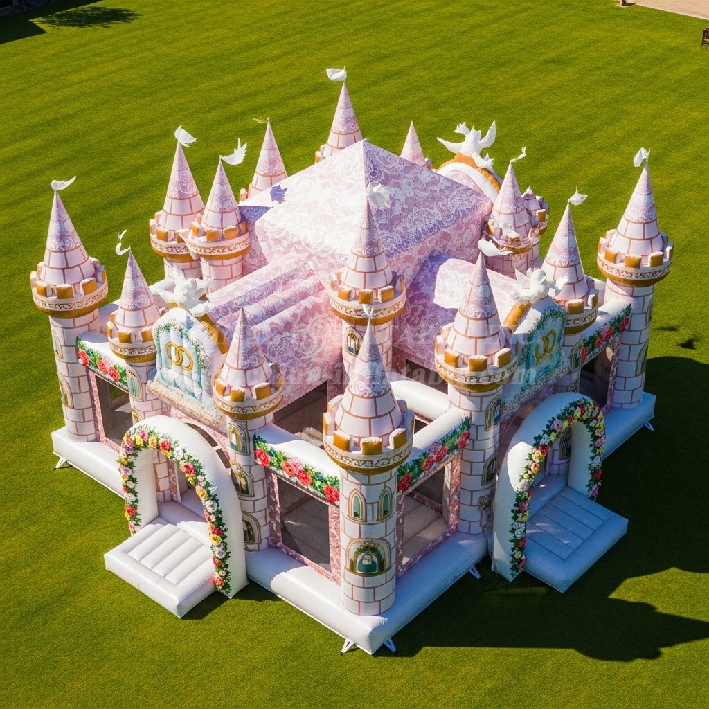 T2-8694 Weddings Theme Inflatable Castles
