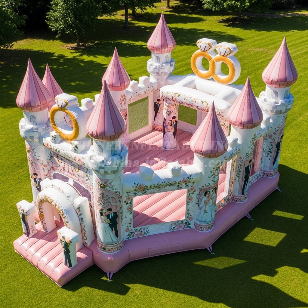 T2-8696 Weddings Theme Inflatable Castles
