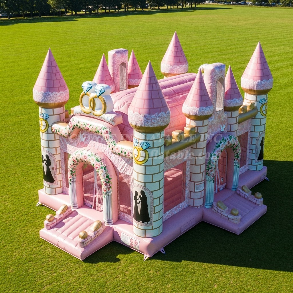 T2-8702 Weddings Theme Inflatable Castles