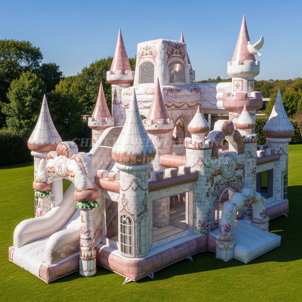 T2-8714 Weddings Theme Inflatable Castles