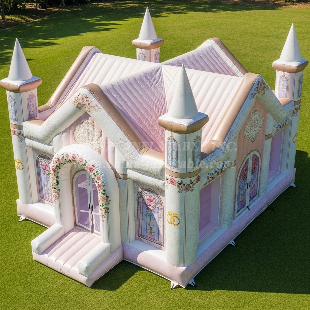 T2-8755 Weddings Theme Inflatable Castles
