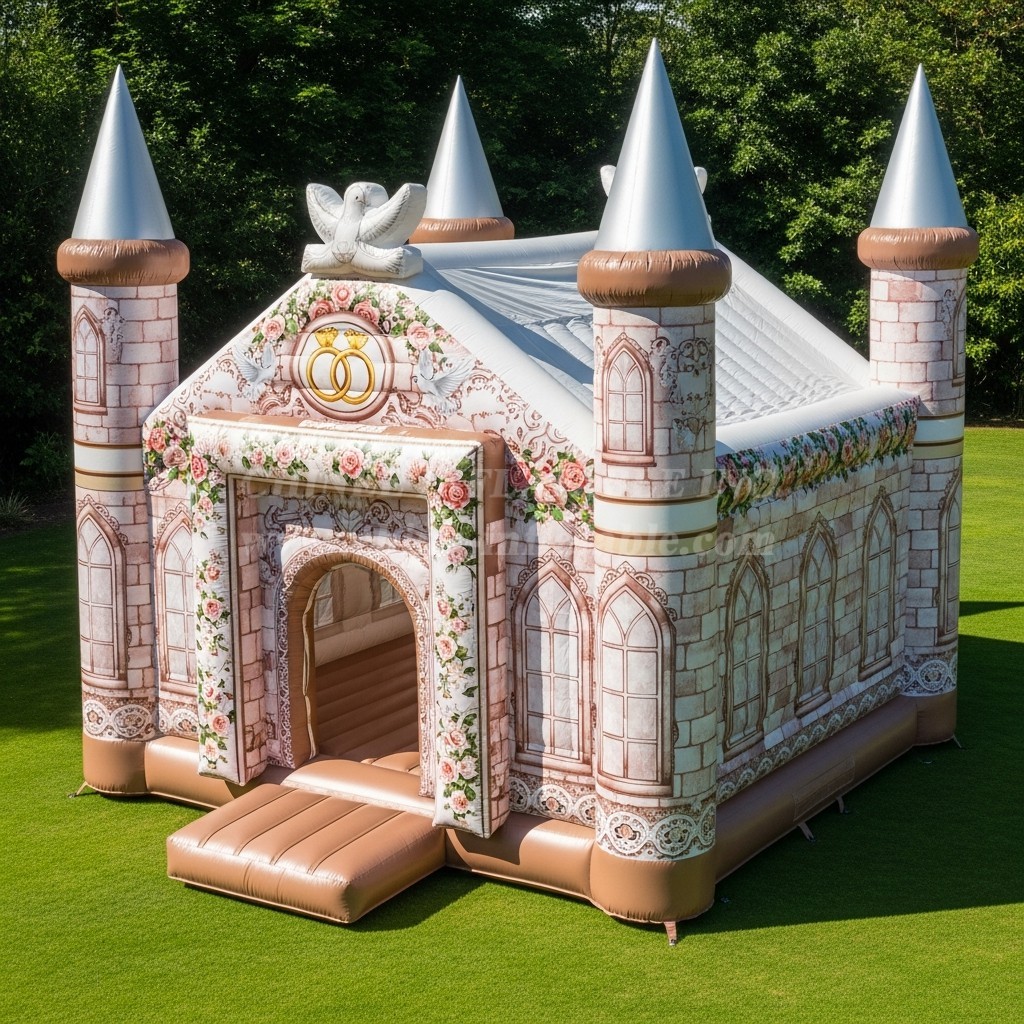T2-8757 Weddings Theme Inflatable Castles