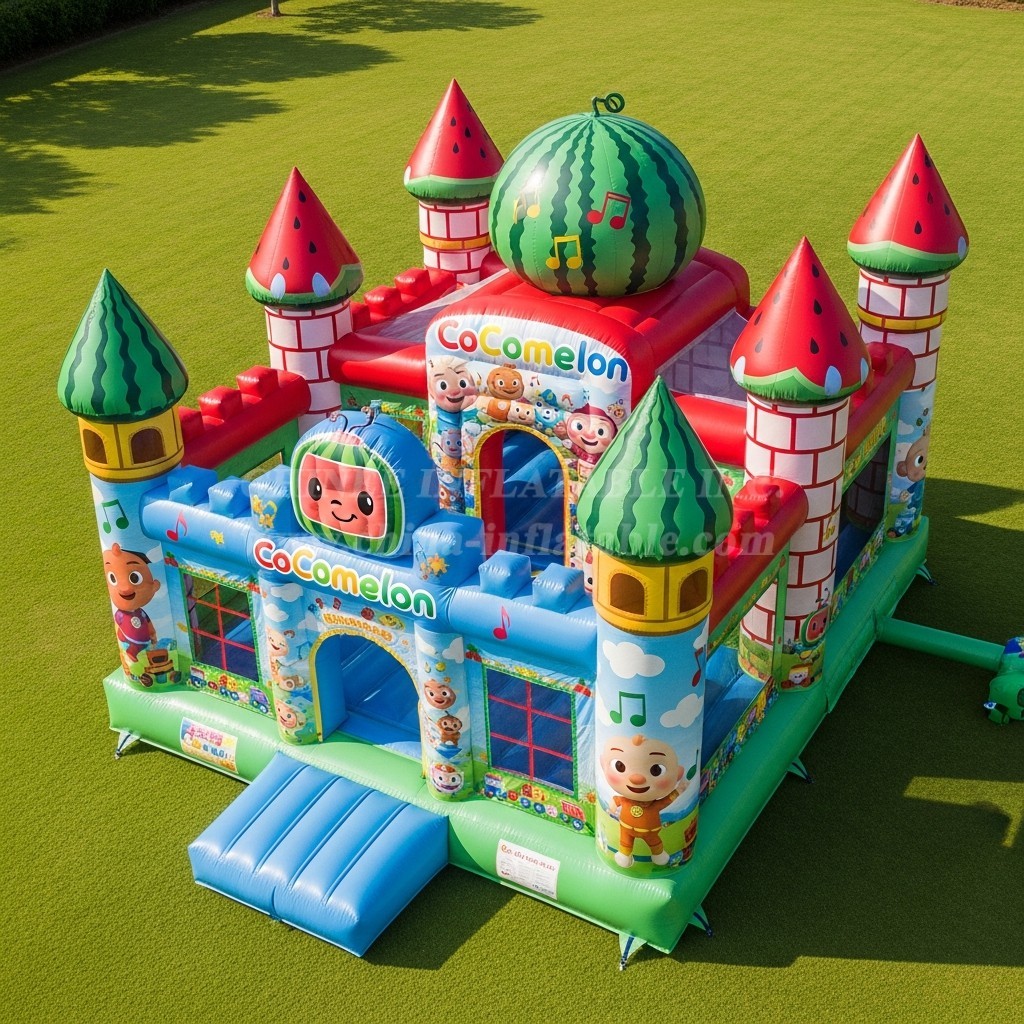 T5-2033 Cocomelon Theme Inflatable Castles