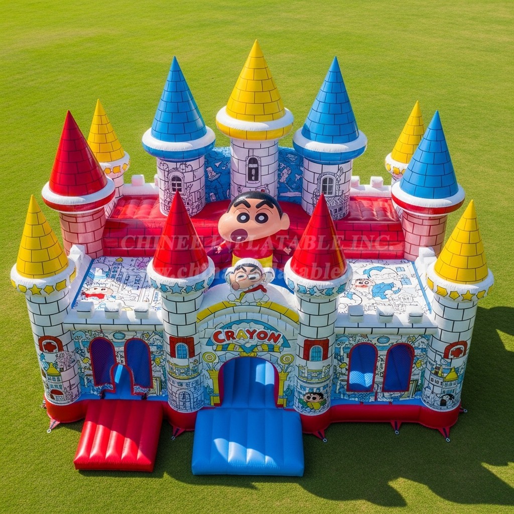 T5-2035 Crayon Shin-chan Theme Inflatable Castles