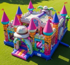 T5-2042 Dora Theme Inflatable Castles