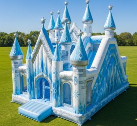 T5-2051 Frozen Theme Inflatable Castles