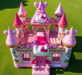 T5-2060 Hello Kitty Theme Inflatable Castles