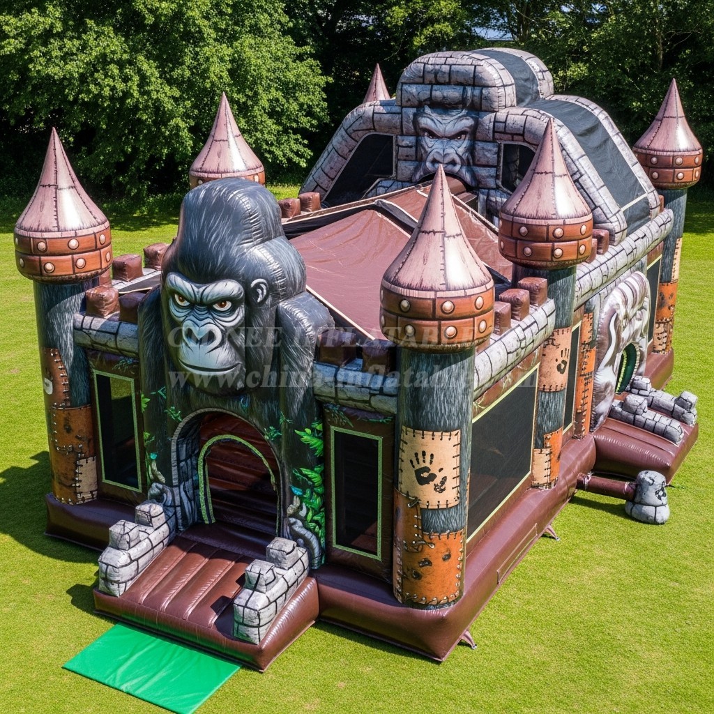T5-2066 King Kong Theme Inflatable Castles