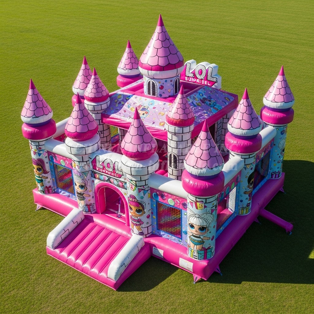 T5-2075 L.O.L. SURPRISE Theme Inflatable Castles