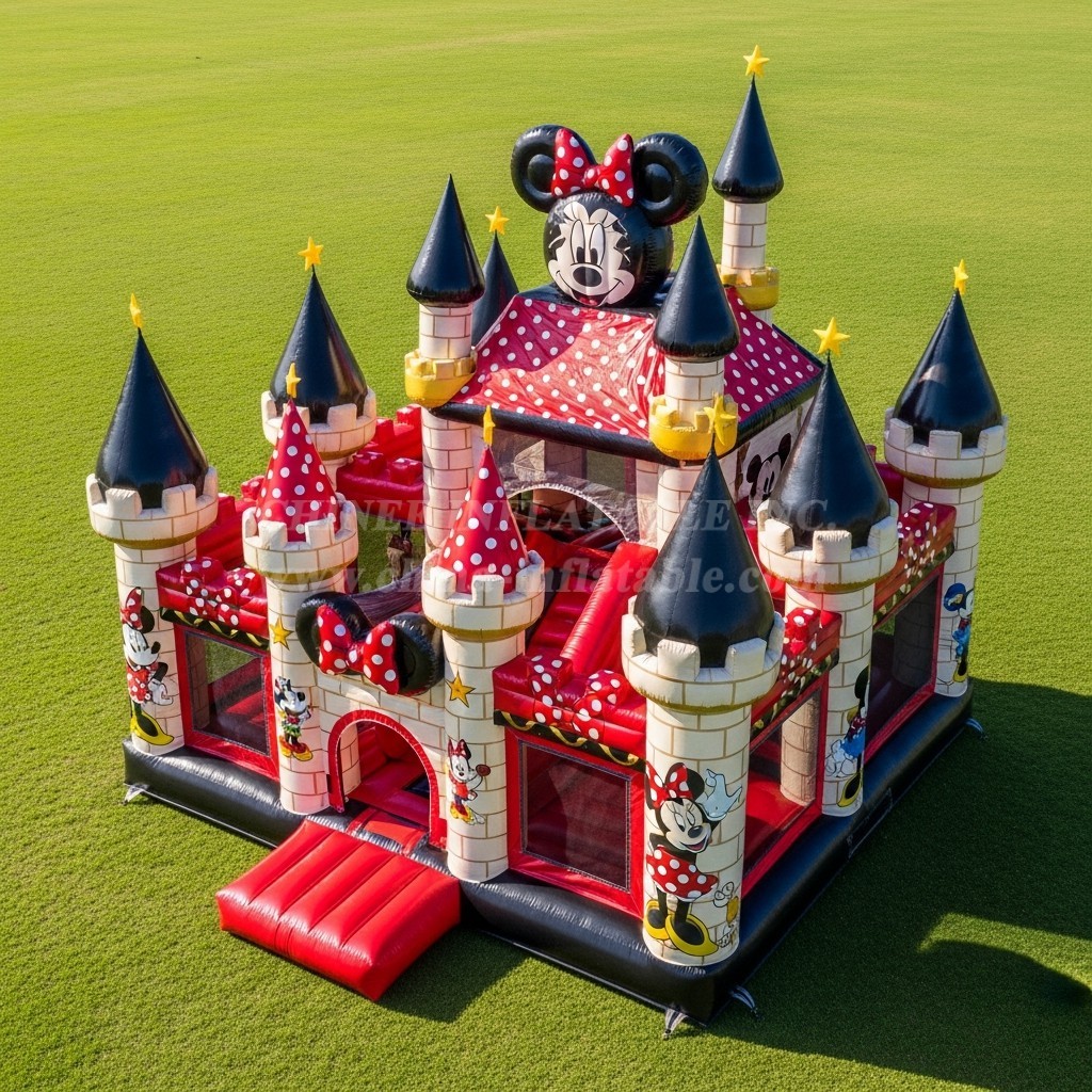 T5-2084 Mickey & Minnie Theme Inflatable Castles