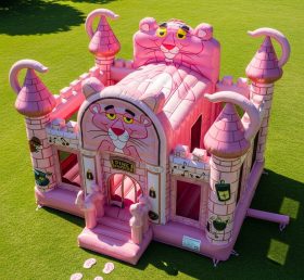 T5-2113 Pink Panther Theme Inflatable Castles
