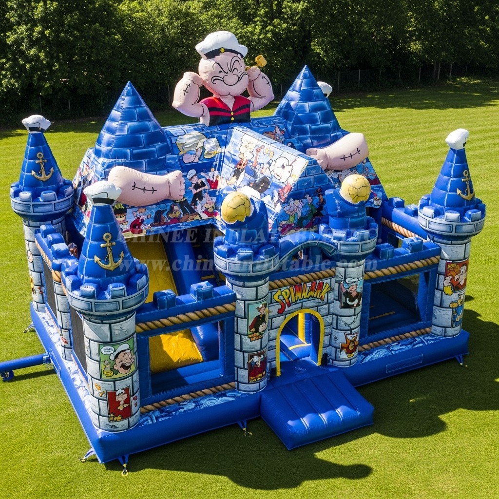 T5-2121 Popeye Theme Inflatable Castles