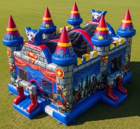 T5-2163 Superhero Theme Inflatable Castles