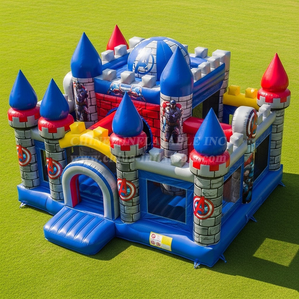 T5-2172 The Avengers Theme Inflatable Castles