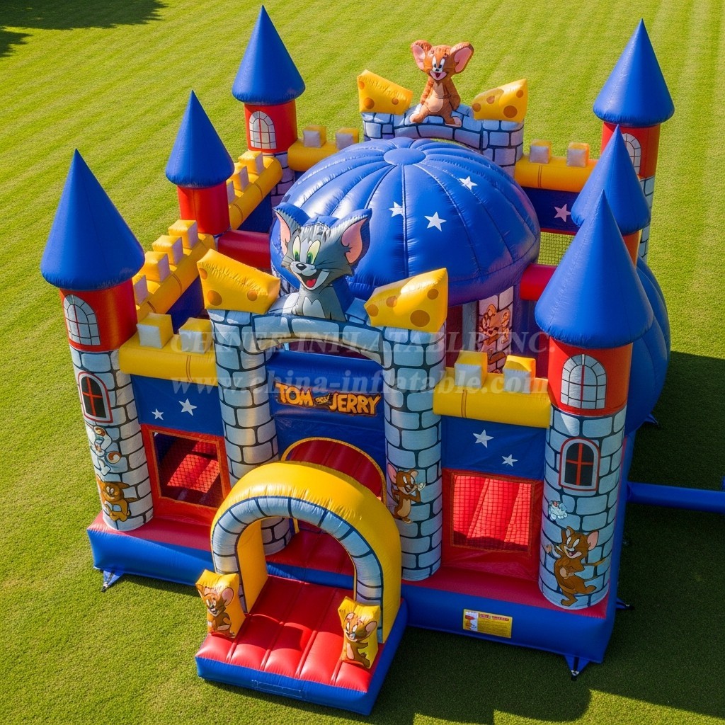 T5-2204 Tom and Jerry Theme Inflatable Castles