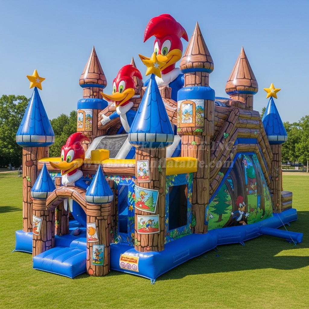 T5-2213 Woody Woodpecker Theme Inflatable Castles