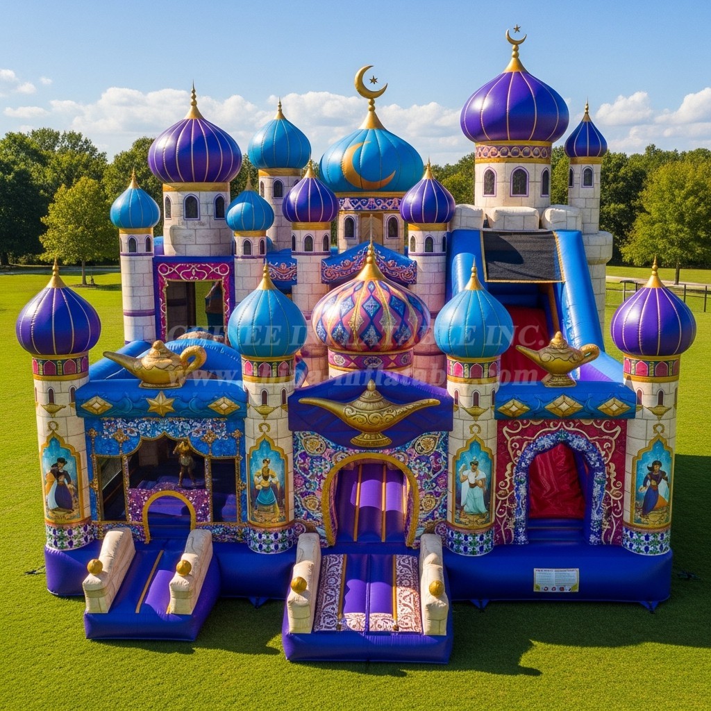 T5-2219 Aladdin Theme Inflatable Castles