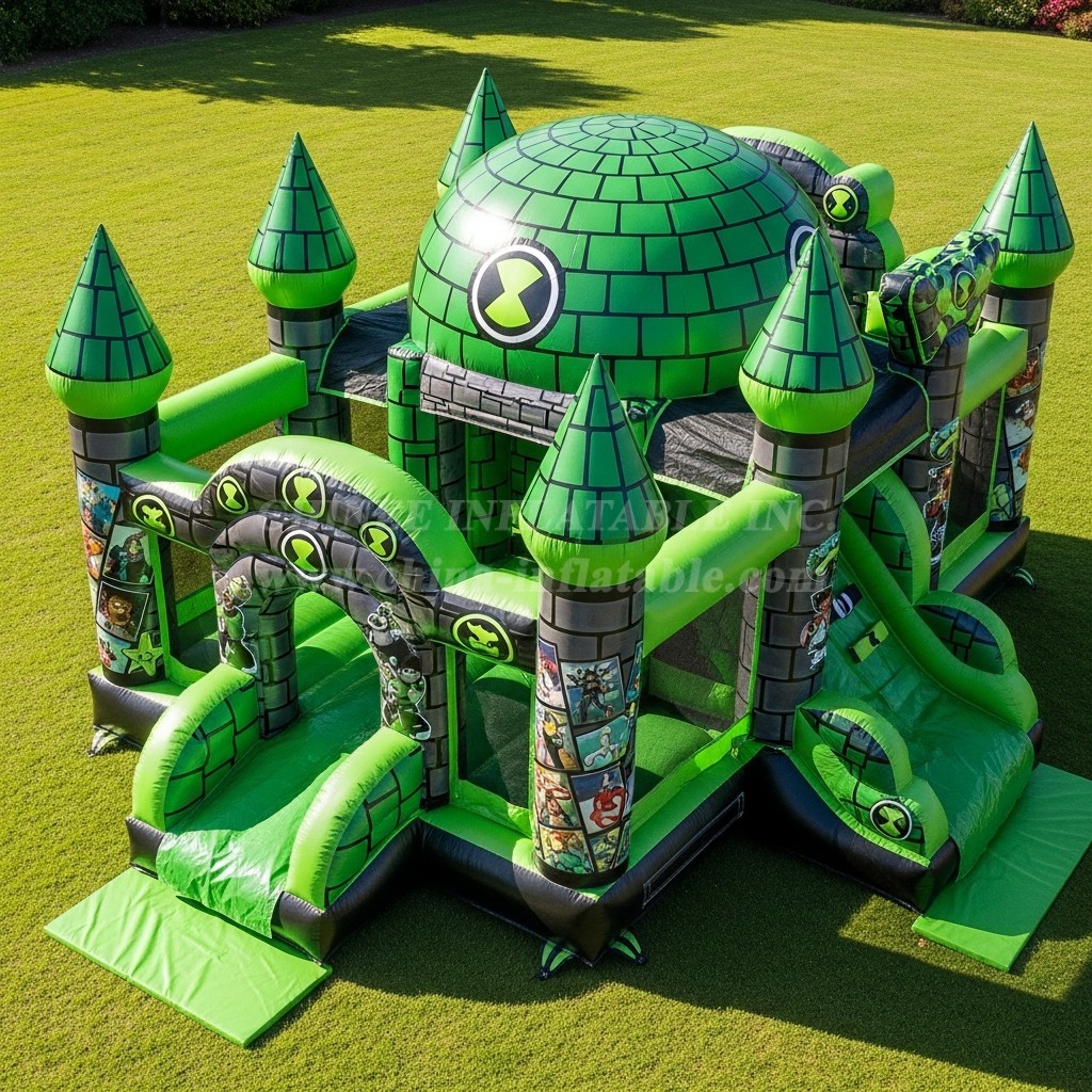 T5-2246 Ben 10 Theme Inflatable Castles