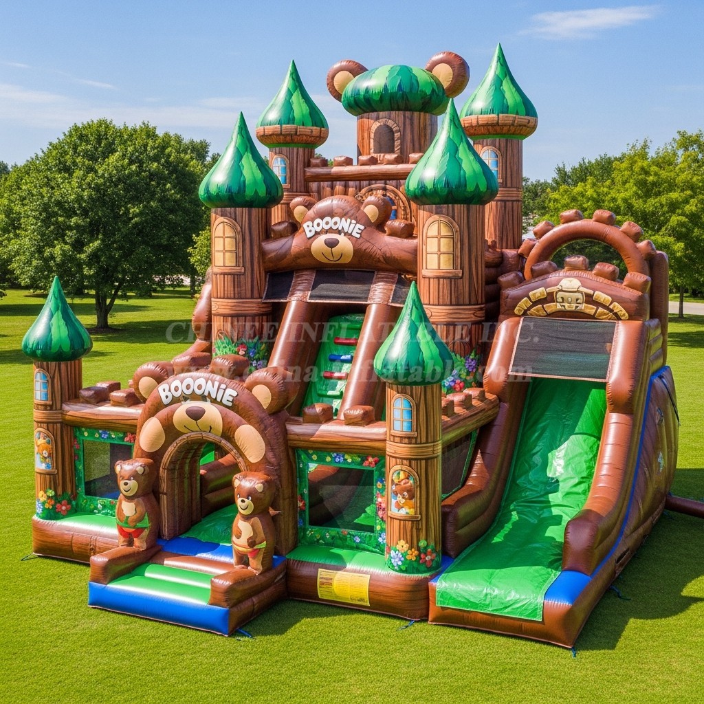 T5-2263 Boonie Bears Theme Inflatable Castles