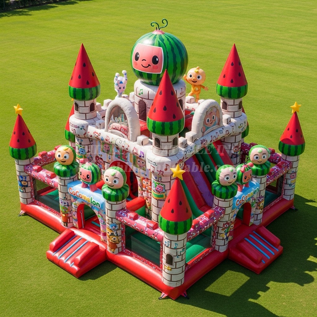T5-2275 Cocomelon Theme Inflatable Castles