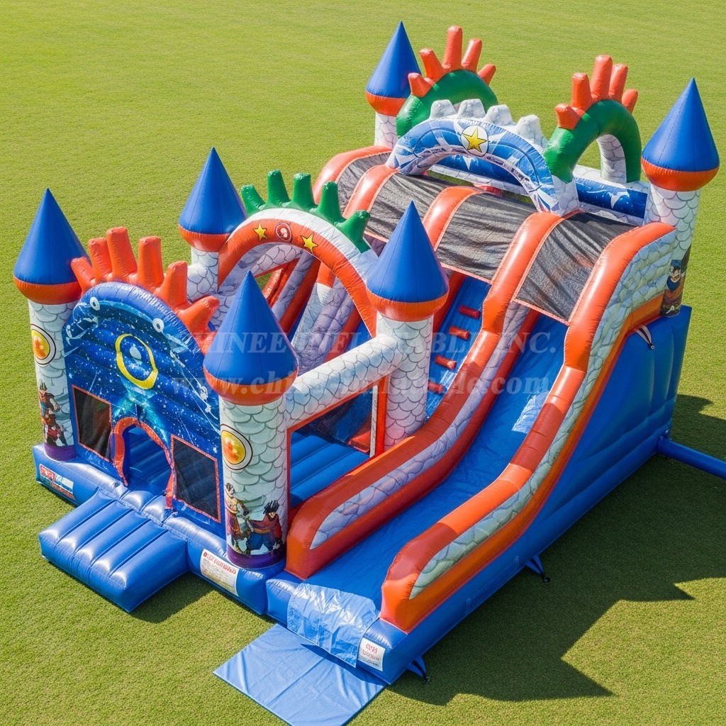 T5-2300 Dragon Ball Theme Inflatable Castles