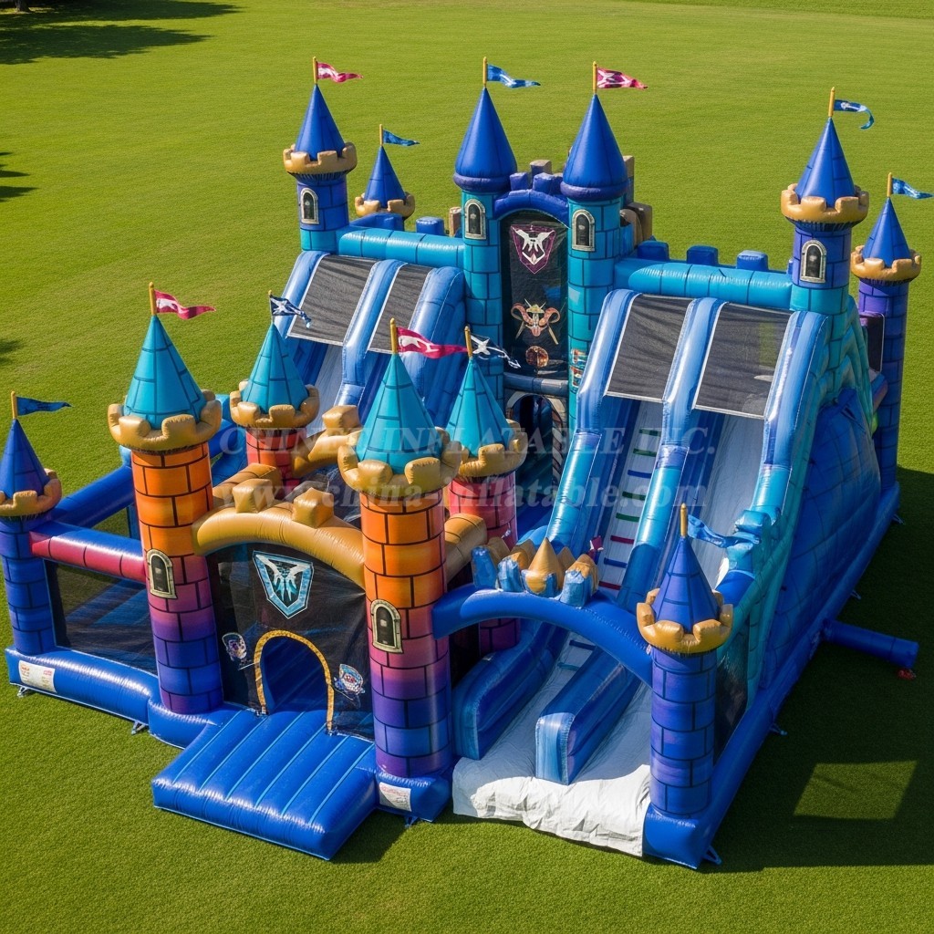 T5-2303 Fortnite Theme Inflatable Castles