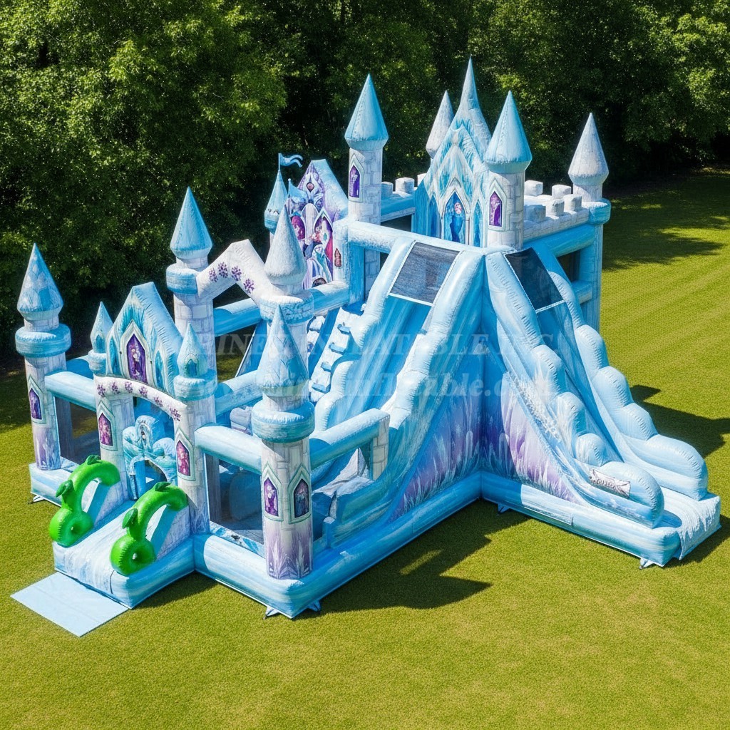 T5-2307 Frozen Theme Inflatable Castles