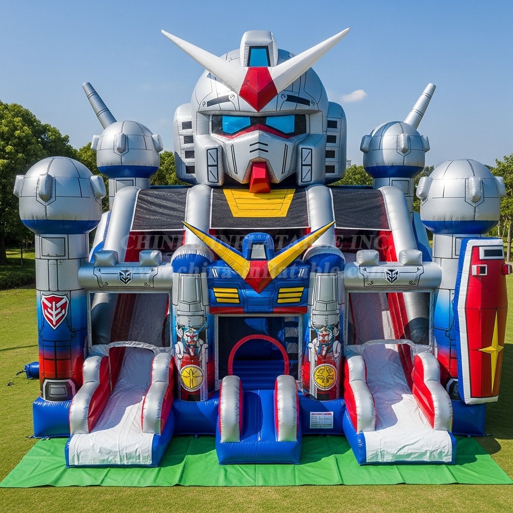 T5-2319 Gundam Theme Inflatable Castles