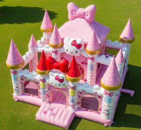 T5-2322 Hello Kitty Theme Inflatable Castles