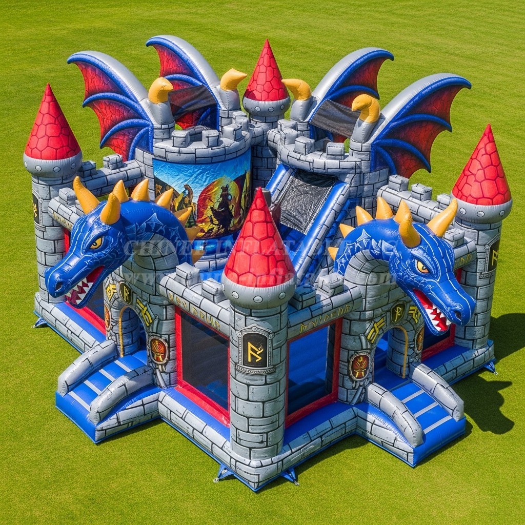 T5-2325 How to Train Your Dragon Theme Inflatable Castles