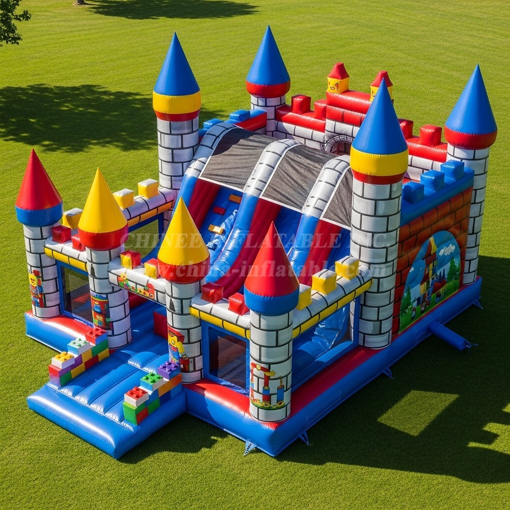 T5-2334 Lego Theme Inflatable Castles