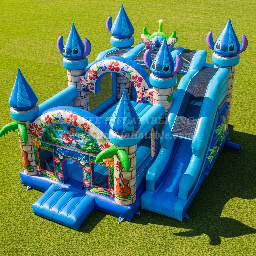 T5-2337 Lilo & Stitch Theme Inflatable Castles