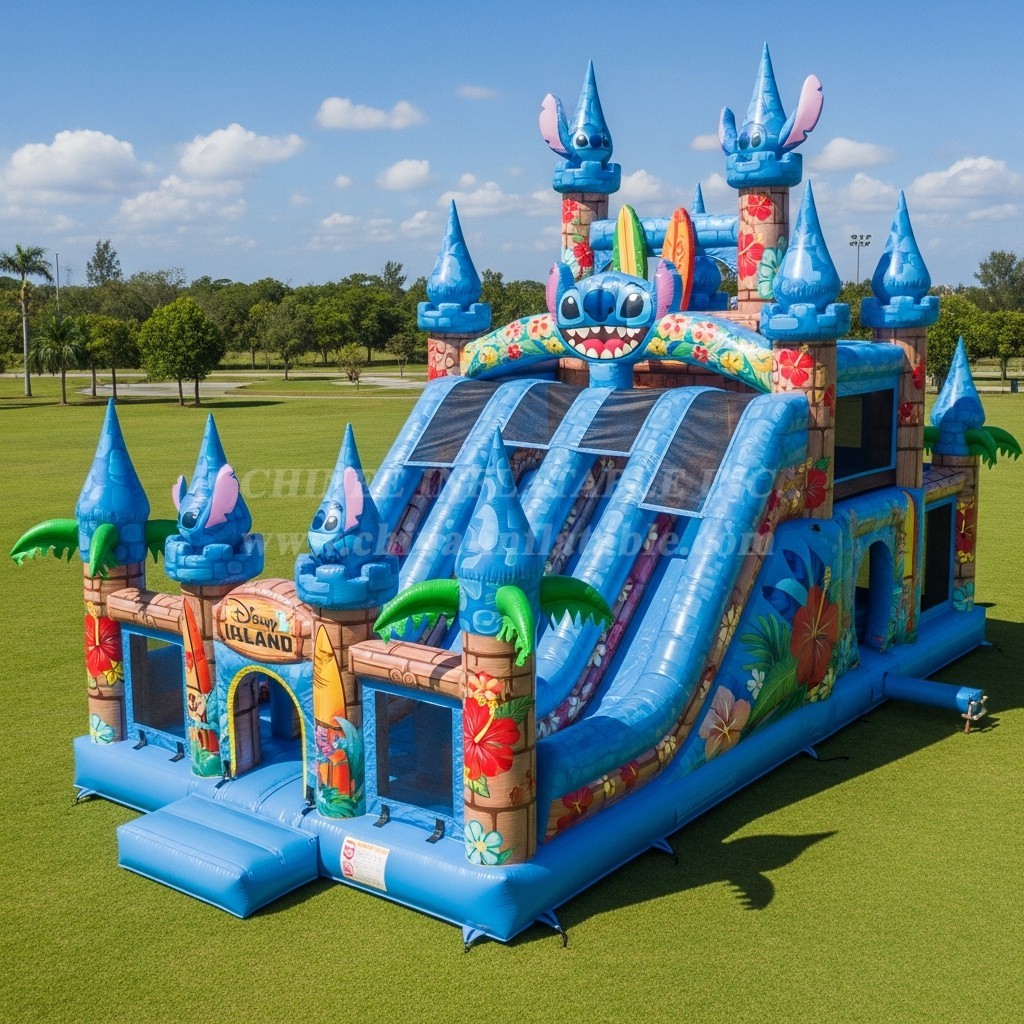 T5-2339 Lilo & Stitch Theme Inflatable Castles