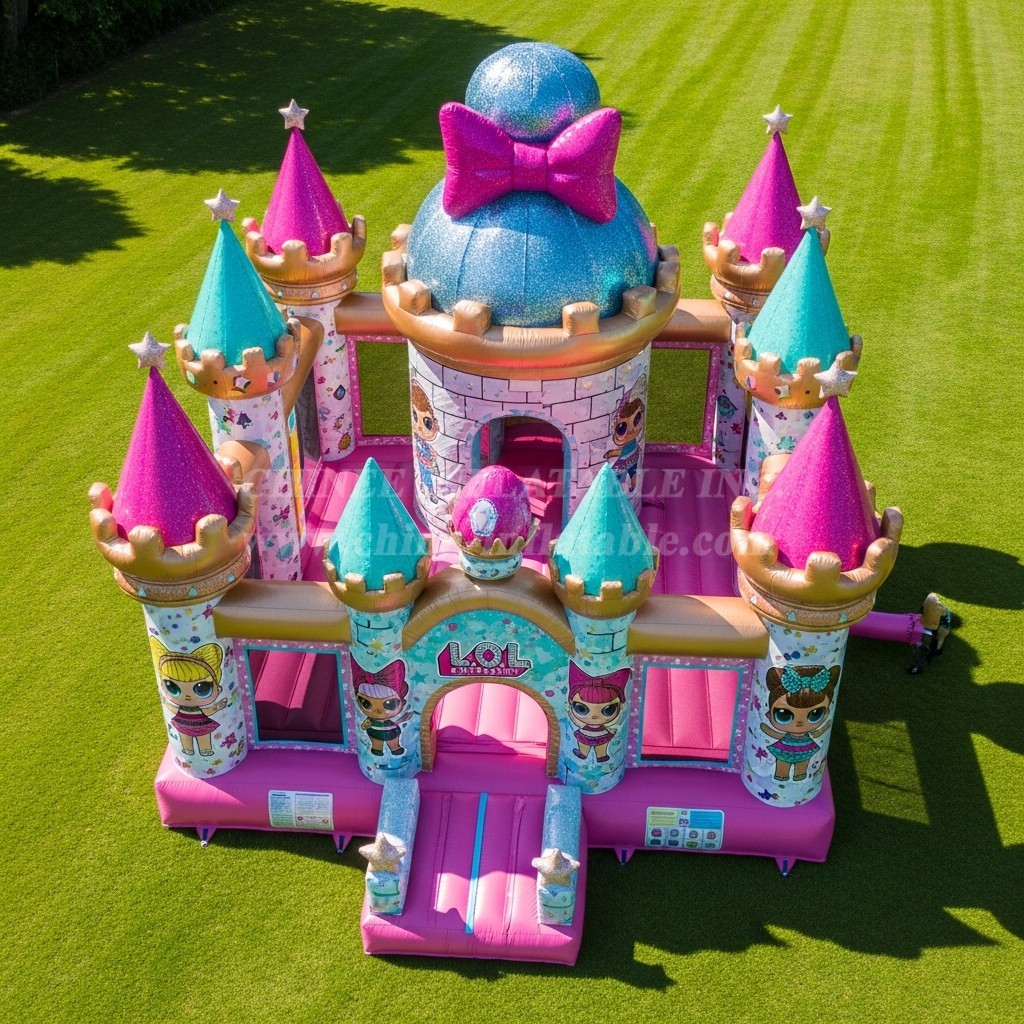 T5-2344 L.O.L. SURPRISE Theme Inflatable Castles