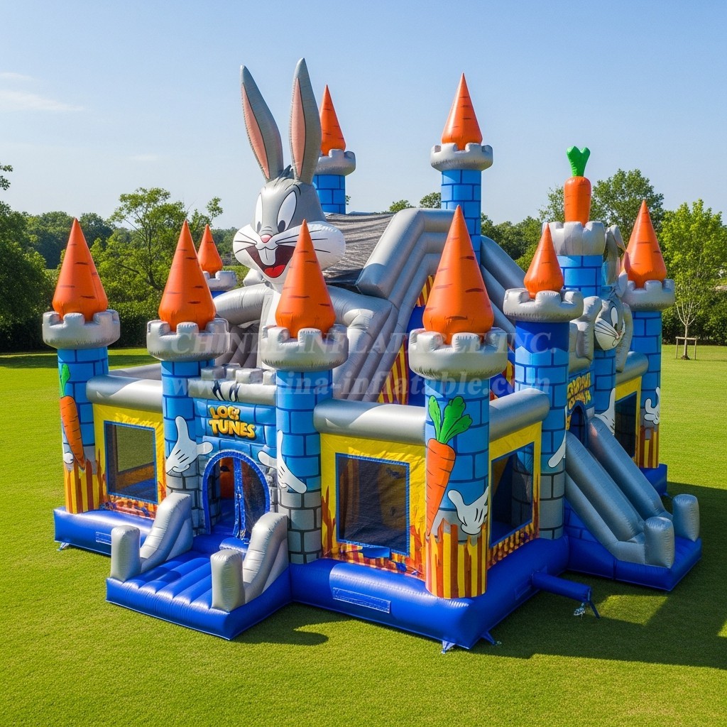 T5-2347 Looney Tunes Theme Inflatable Castles