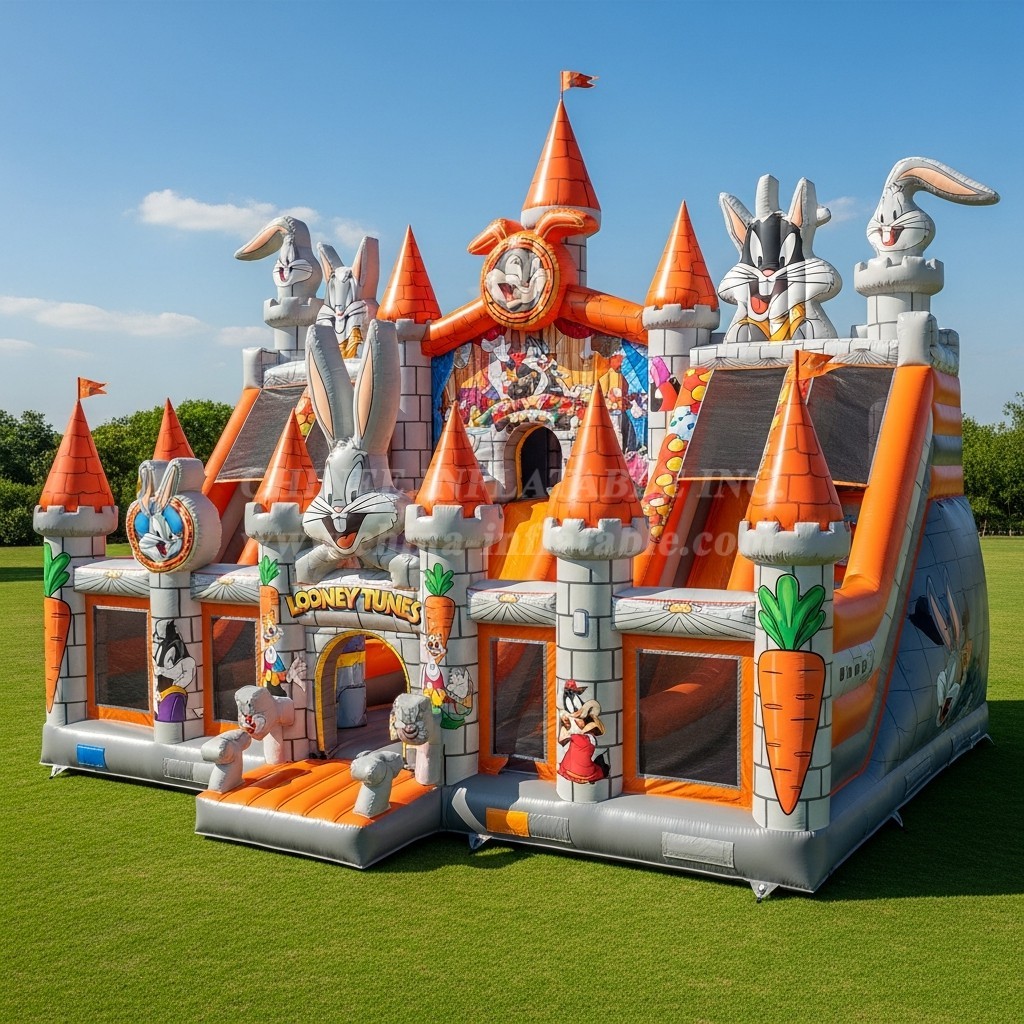 T5-2350 Looney Tunes Theme Inflatable Castles