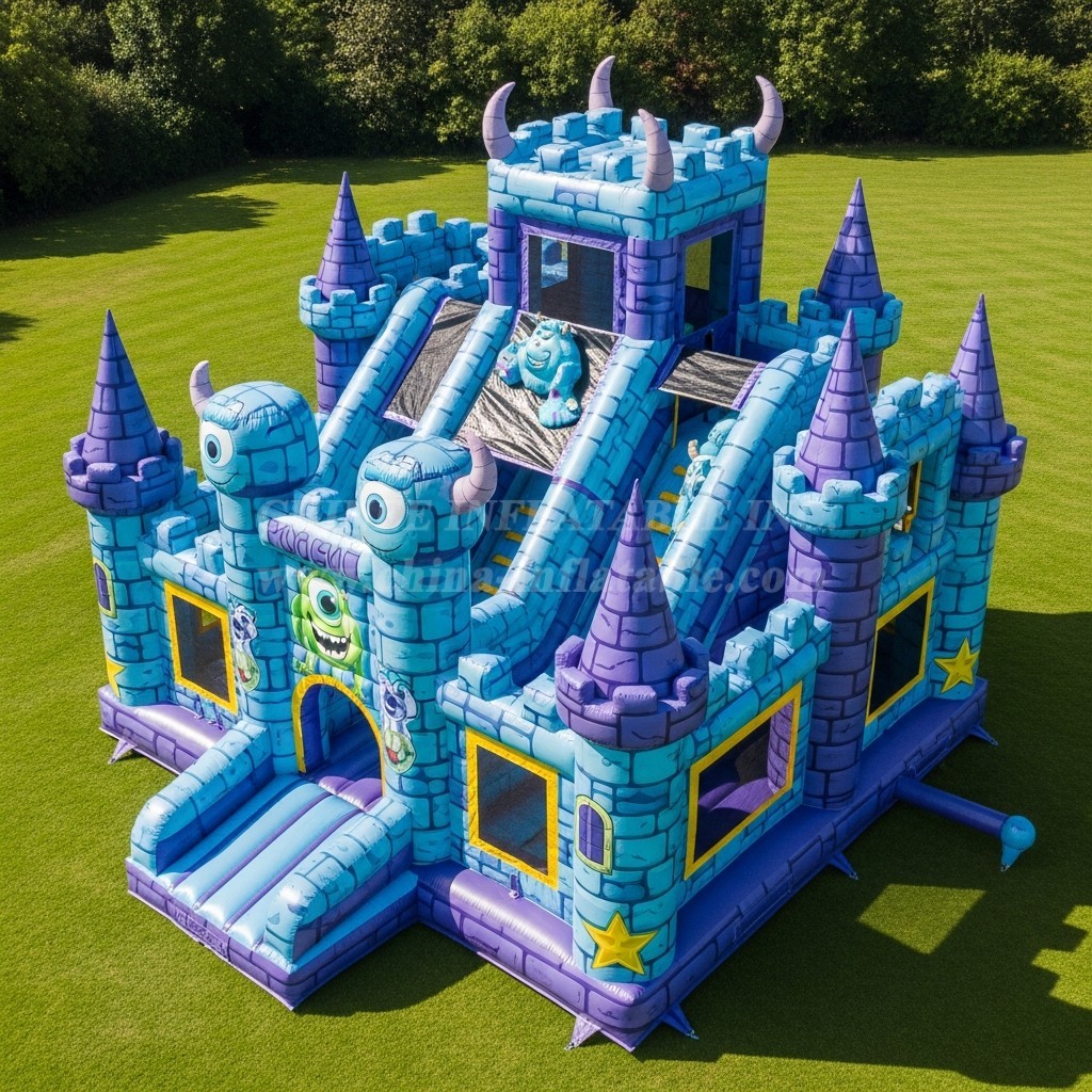 T5-2377 Monsters Inc Theme Inflatable Castles